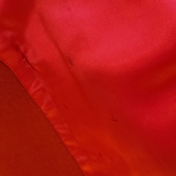 Vintage Evan Picone Red Wool Blazer with Velvet Collar size 8 - Picture 14 of 14